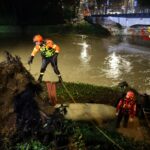 Vicenza Maltempo allagamenti vigili del fuoco fiume retrone