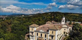 Villa San Fermo a Lonigo: una bellezza senza tempo Villa-San-Fermo-a-Lonigo-la-vista-dallalto