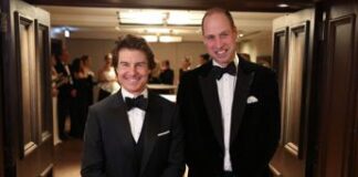 William incontra Tom Cruise e ‘lancia un messaggio’ ad Harry