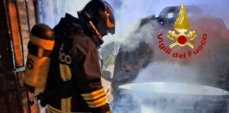Arzignano, automobile in fiamme nella notte: non ci sono feriti automobile incendio arzignano