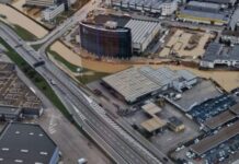 Maltempo, aggiornamento. Zona industriale, spostare veicoli vicini alla roggia Dioma Maltempo: spostare le auto dai parcheggi vicini alla Dioma