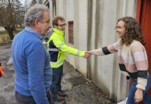 Maltempo – Sopralluogo del sindaco in zona industriale allagata dalla Dioma Sopralluogo del sindaco in zona industriale allagata dalla Dioma