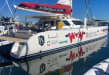 Il velista vicentino Andrea Stella arriva a Miami con il catamarano “Lo Spirito di Stella” andrea stella
