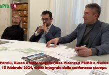 PNRR a rischio per Rucco, Porelli e Notarangelo, consiglieri del gruppo che torna a chiamarsi Idea Vicenza: video integrale conferenza stampa PNRR a rischio per Rucco, Porelli e Notarangelo