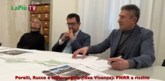 PNRR a rischio per Rucco, Porelli e Notarangelo, consiglieri del gruppo che torna a chiamarsi Idea Vicenza: video integrale conferenza stampa PNRR a rischio per Rucco, Porelli e Notarangelo