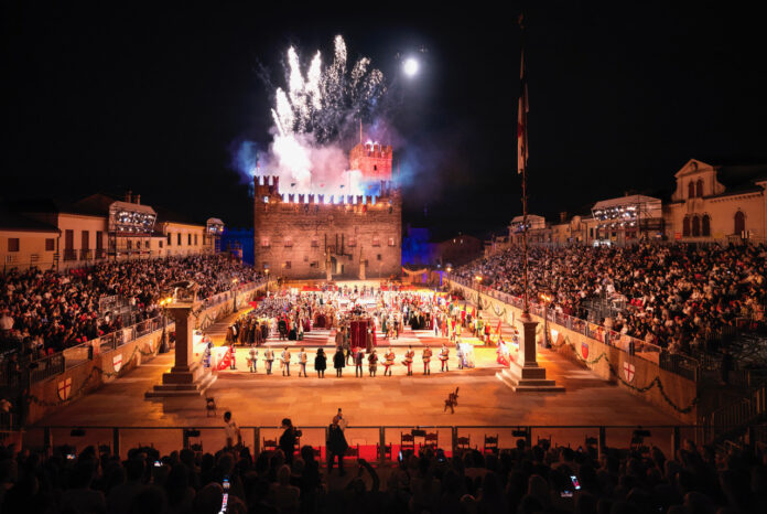 La partita a scacchi di Marostica (Photopiù)