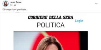 Annunziata si candida in Europa, Laura Tecce la prende in giro: “E invege ti sei ganditata”