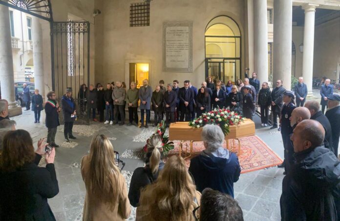 A Palazzo Trissino l'ultimo saluto delle istituzioni a Tonino Assirelli