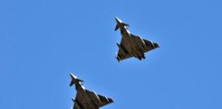 Caccia italiani intercettano aereo in volo sul Baltico