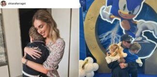 Chiara Ferragni e Fedez insieme alla festa di Leone ma foto separate