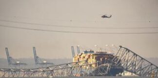 Crollo ponte Baltimora, 6 operai dispersi “probabilmente morti”: ricerche sospese