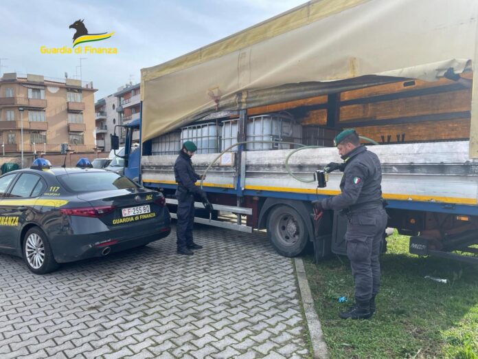 GdV di Venezia sequestra distributore mobile illecito di carburante