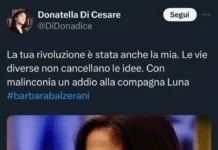 La Compagna Piagnina: la prof. Donatella di Cesare posta “pro” Barbara Balzerani ma si picca per le proteste “squadriste” dei giovani di FI Il post della prof. Donatella di Cesare