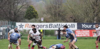 Serie A Elite Cup: la formazione della Rangers Rugby Vicenza fuori casa per la gara con Mogliano In azione Paul Marie Foroncelli (Rugby Rangers Vicenza vs Mogliano) - foto Alex Zonta
