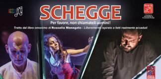 “Schegge. Per favore non chiamateli uomini!”: ventiseiesima replica assoluta sabato 30 marzo al teatro Millepini di Asiago alle ore 21.00 Schegge. Per favore non chiamateli uomini: ad Asiago