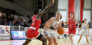 Basket A2 femminile: per la Velcofin Interlocks Vicenza inizia ad Abano volata salvezza, Pellegrini convocata in nazionale sperimentale Marta Pellegrini (Velcofin Interlocks Vicenza)