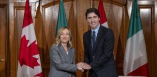 Meloni-Trudeau: “Al G7 impegno congiunto per affrontare sfide globali”