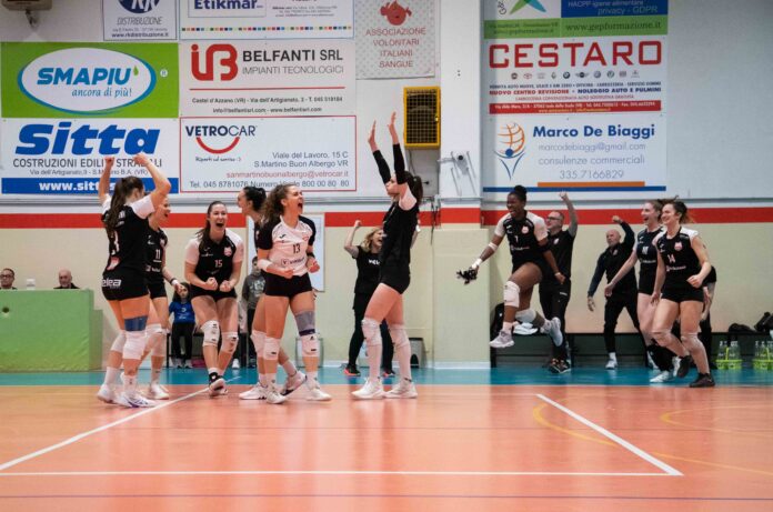Nelle foto di Roberto Muliere, il successo di Vicenza Volley contro Arena Volley