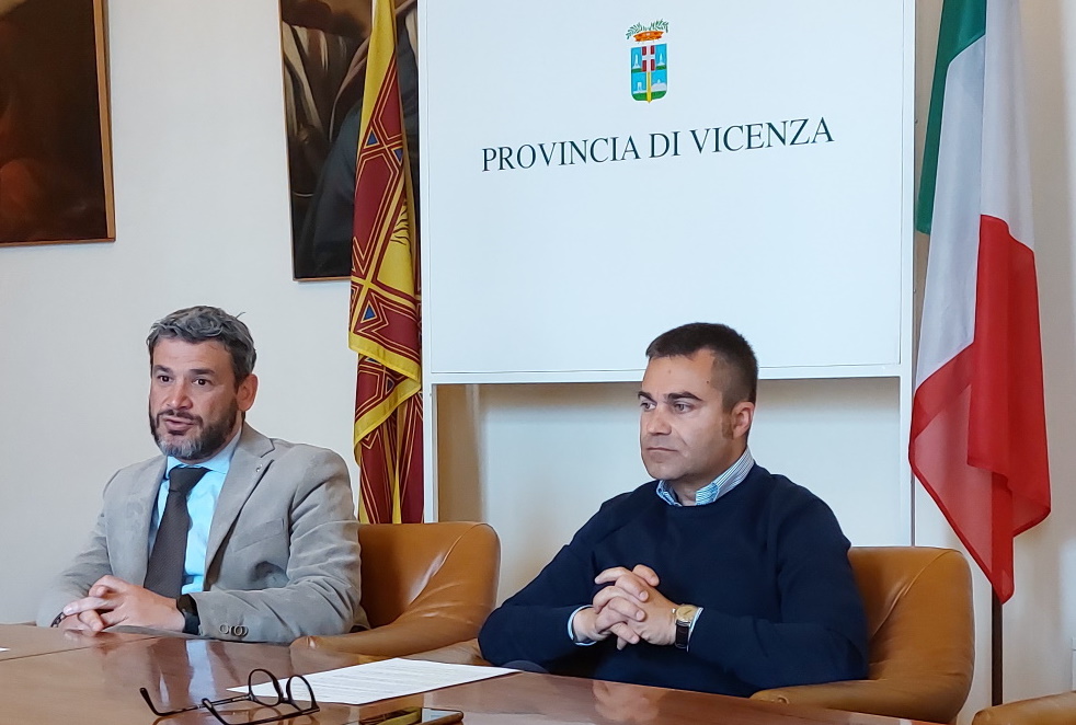 Presidente Nardin e consigliere delegato Veronese (Provincia di Vicenza)