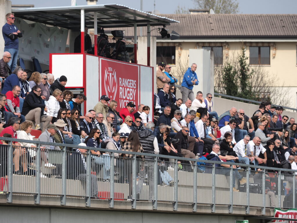 Pubblico Rangers Rugby Vicenza (foto di Alex Zonta)