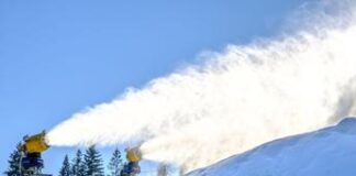 Quanto inquina produrre la neve artificiale?