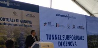 Toti: ‘Inizio lavori tunnel è sogno che si avvera’