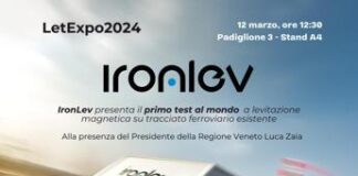 Trasporti, IronLev: primo test veicolo a levitazione magnetica su rotaie già in uso