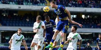 Verona-Sassuolo 1-0, Swiderski decide la salvezza