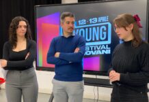 Tra B55 e partecipazione giovanile: ecco il ViYoung 2024 ViYoung, presentazione al BB5 (da sinistra Benedetta Ghiotto, Leonardo Nicolai, Matilde Rossato)