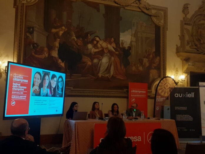 conferenza su artigiani e futuro nel festival Vicenza Città Impresa