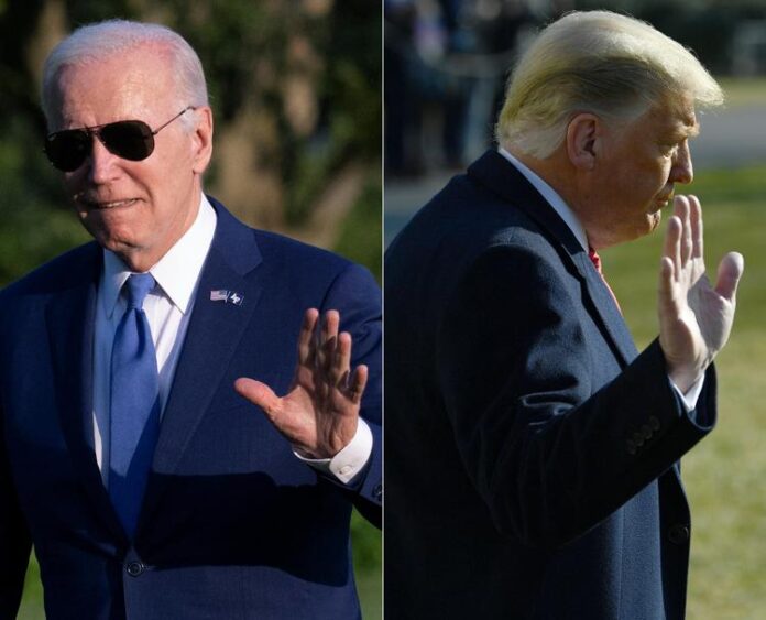 trump contro biden