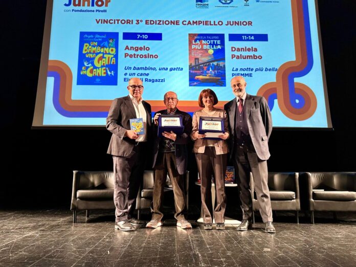 Campiello Junior, da sinistra Carraro, Petrosino, Palumbo e Calabrò