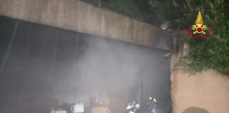 Gambellara, esplode incendio in un garage: nessun ferito. Rogo probabilmente dovuto a cause elettriche incendio garage gambellara