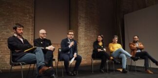 Basilica Palladiana, apre domani “POP/BEAT – Italia 1960-1979, Liberi di Sognare”: in mostra due decenni cruciali per l’Italia Da sinistra: Pizzi, Floreani, Possamai, Fantin, Nicolai, Selmo