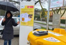 Olii vegetali esausti: a Vicenza nuovi contenitori per favorire il corretto conferimento Olii vegetali esausti: a Vicenza nuovi contenitori