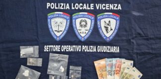 Polizia Locale di Vicenza: denunciato uno spacciatore sorpreso in via dei Mille Polizia Locale di Vicenza: denunciato uno spacciatore sorpreso in via dei Mille