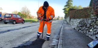 Amcps ha chiuso negli ultimi 15 giorni oltre 500 buche sulle strade vicentine causate dal recente maltempo Due settimane di superlavoro sulle strade vicentine per Amcps