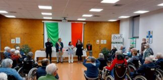 Sindaco Possamai e assessore Tosetto in visita all’Ipab per le festività pasquali