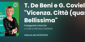 “Vicenza, città (quasi) bellissima” su RadioVeneto24: ascolta il podcast di De Beni e Coviello con Micaela Faggiani protagonisti a Nordest Faggiani De Beni Coviello