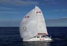 “Lo Spirito di Stella” attraversa il Canale di Panama. Per la prima volta un catamarano totalmente accessibile “passa” tra i due oceani Lo Spirito di Stella passa il Canale di Panama