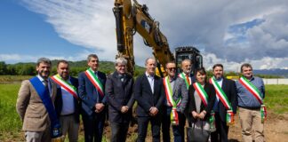 Avviati i lavori di ampliamento dell’invaso di Montebello a servizio del torrente Chiampo Avviati i lavori di ampliamento dell’invaso di Montebello