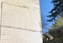 25 Aprile, ricordando la strage di Monte Crocetta alle Maddalene nel paradiso verde di Vicenza 25 Aprile monte crocetta lapide per i partigiani uccisi