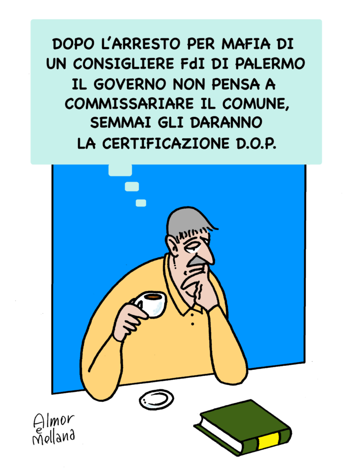 Acquisto di voti a Palermo da parte di Mimmo Russo (FdI), by Almor e Claudio Mellana