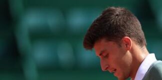 Atp Montecarlo, Nardi ko al primo turno. Oggi il doppio Sinner-Sonego
