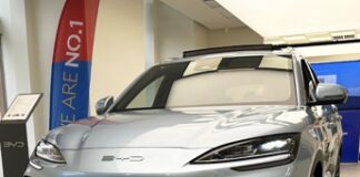 BYD SEAL U debutta alla Milano Design Week 2024