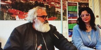 Francesca De Munari, la tuttofare dell’antiquariato di Vicenza Carlo Emiliano Buffarini e Francesca De Munari alla conferenza di presentazione del