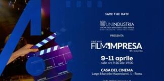 Cinema, la seconda edizione del Premio Film Impresa dal 9 all’11 aprile