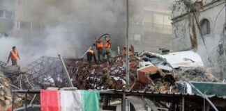 Damasco, bombe Israele vicino ambasciata Iran. Teheran: “Risposta sarà dura” Damasco, bombe Israele vicino ambasciata Iran. Teheran: "Risposta sarà dura"