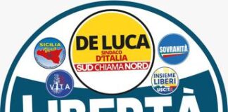 Europee, 17 loghi nel simbolo di Cateno De Luca: è record