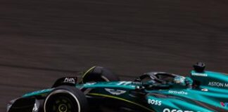 Gp Cina, Stroll leader prove libere e Ferrari indietro